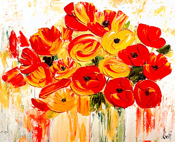 Awash With Color, the Petals Caress and the Flowers Take a Bow Limited Edition Print - Jaline Pol Awash With Color, the Petals Caress and the Flowers Take a Bow Limited Edition Print - Jaline Pol