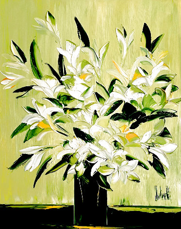 Light as Butterflies 2011 45x39 - Huge Original Painting - Jaline Pol