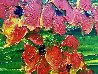 Sonates Pour Quelques Fleurs 2017 40x40 - Huge Original Painting by Jaline Pol - 5