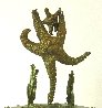 Full Manatee unique Bronze Sculpture 2016 10 in Sculpture by Michael J. Pollare - 5