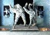 Starfish Luciano and Placido on Stage 2016 18 in Sculpture by Michael J. Pollare - 3