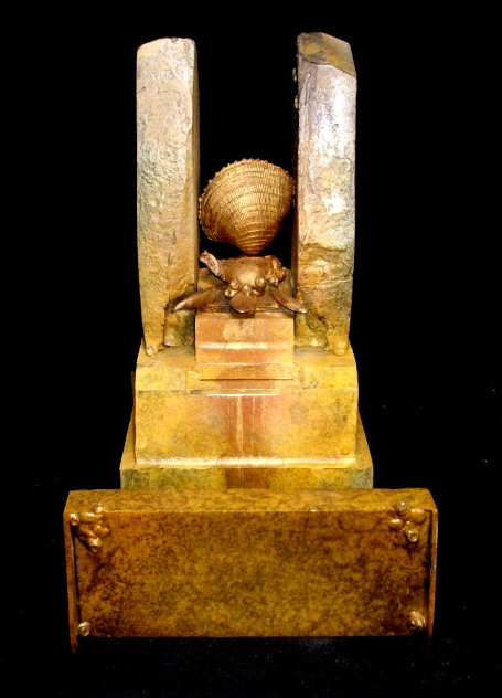 Bangalore Bronze Unique Sculpture 11 in Sculpture by Michael J. Pollare