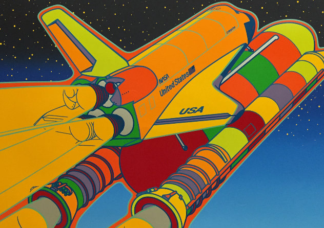 Launch 1980 Limited Edition Print by Clayton Pond