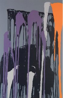 Untitled Silkscreen 1975 Limited Edition Print - Larry Poons Untitled Silkscreen 1975 Limited Edition Print - Larry Poons