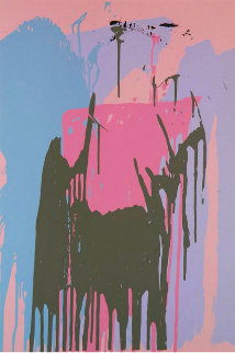 Untitled Silkscreen 1975 Limited Edition Print - Larry Poons Untitled Silkscreen 1975 Limited Edition Print - Larry Poons