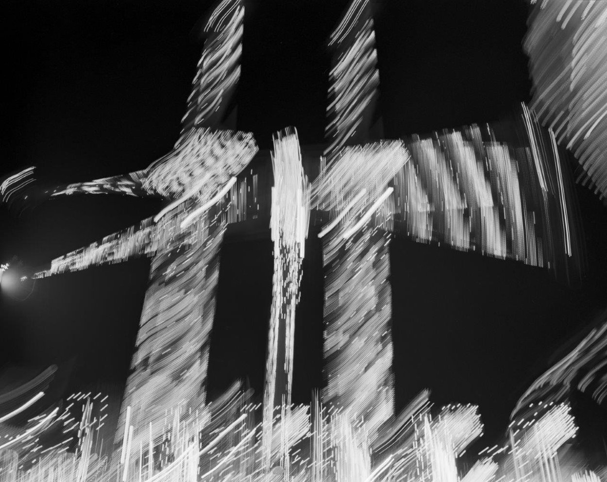 Midway Lights 2014 Limited Edition Print by Simeon Posen Midway Lights 2014 Limited Edition Print by Simeon Posen
