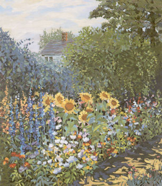 Sunflowers 1993 Limited Edition Print by John Powell