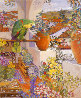 Parrot and Rooftops 1985 Limited Edition Print by John Powell - 0