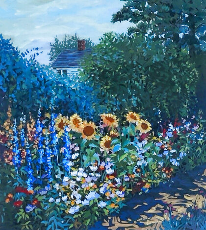 Sunflowers 1993 Limited Edition Print - John Powell