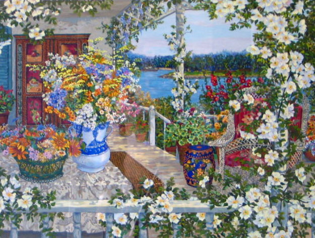 Blue Hill Bay 1996 Limited Edition Print by John Powell Blue Hill Bay 1996 Limited Edition Print by John Powell