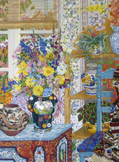 Painted Chest 1989 Limited Edition Print - John Powell Painted Chest 1989 Limited Edition Print - John Powell