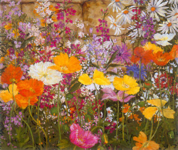 Iceland Poppies 1988 Limited Edition Print by John Powell Iceland Poppies 1988 Limited Edition Print by John Powell