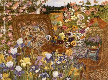 Spring Iris AP Limited Edition Print - John Powell Spring Iris AP Limited Edition Print - John Powell