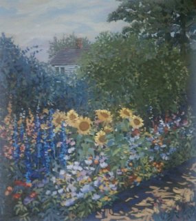 Sunflowers 1993 Limited Edition Print - John Powell Sunflowers 1993 Limited Edition Print - John Powell