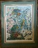 Parrots And Hibiscus AP 1985 Limited Edition Print by John Powell - 1