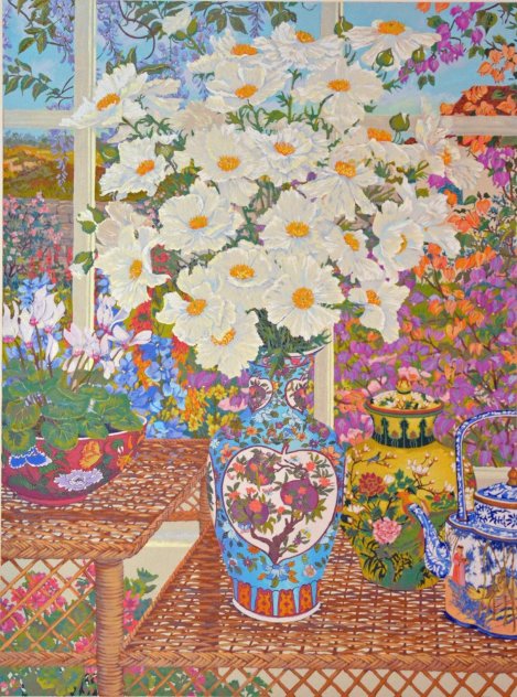 Cottage Garden 1989 Limited Edition Print by John Powell