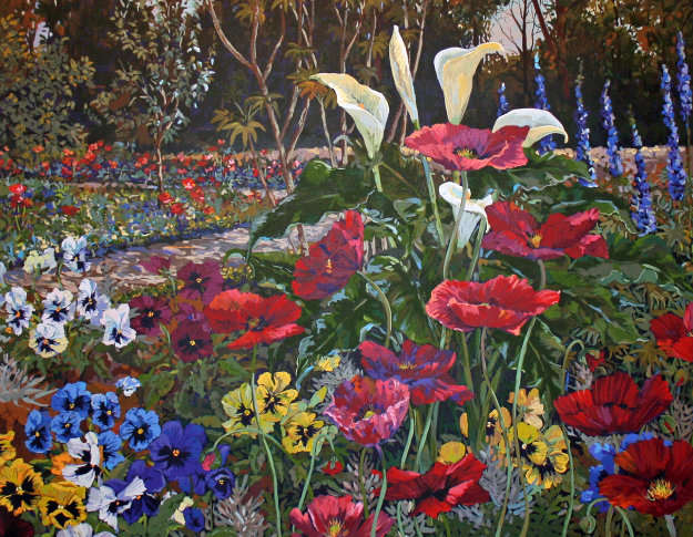Paradise Park 1993 Limited Edition Print by John Powell Paradise Park 1993 Limited Edition Print by John Powell