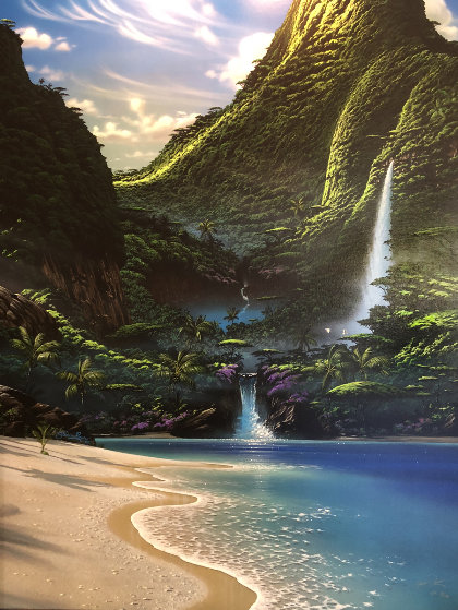 Fantasy Falls 2000 Limited Edition Print by Steven Power Fantasy Falls 2000 Limited Edition Print by Steven Power