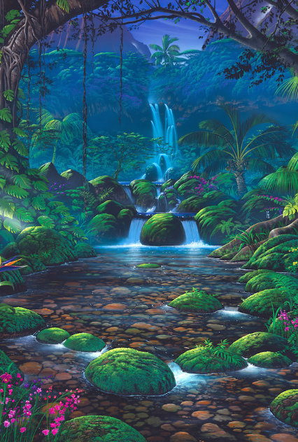 Chrystal Falls 1999 Limited Edition Print by Steven Power