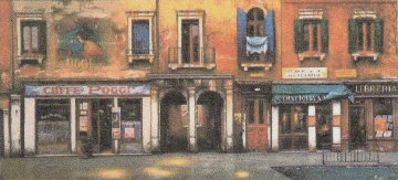 Caffe Poggi AP 1998 Limited Edition Print - Thomas Pradzynski Caffe Poggi AP 1998 Limited Edition Print - Thomas Pradzynski