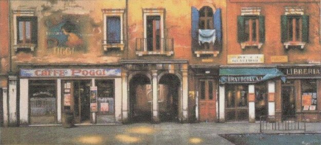 Caffe Poggi AP 1998 Limited Edition Print by Thomas Pradzynski Caffe Poggi AP 1998 Limited Edition Print by Thomas Pradzynski