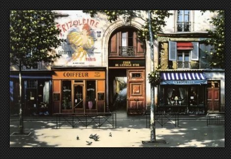 Cour De l'etoile D'or  AP 1999 - Paris, France Limited Edition Print - Thomas Pradzynski