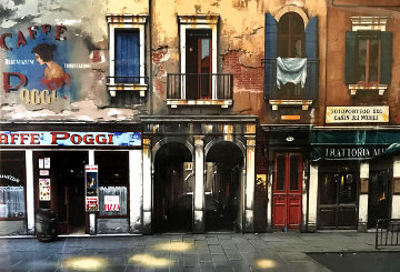 Caffe Poggi 2002 - Huge 23x50 Limited Edition Print - Thomas Pradzynski Caffe Poggi 2002 - Huge 23x50 Limited Edition Print - Thomas Pradzynski