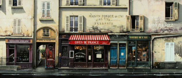 Caves De France AP Huge - Paris Limited Edition Print by Thomas Pradzynski