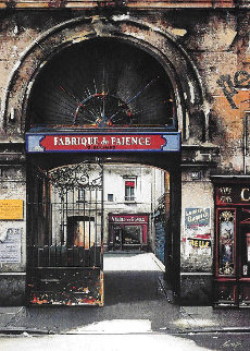 Passages De Paris, Suite of 2 Prints 1997 Limited Edition Print - Thomas Pradzynski Passages De Paris, Suite of 2 Prints 1997 Limited Edition Print - Thomas Pradzynski