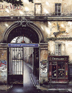 Passage Du Lyon 1994 Huge  Limited Edition Print - Thomas Pradzynski