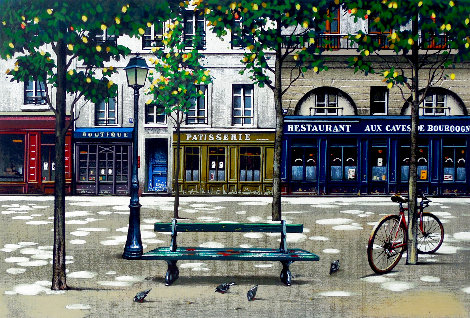 Les Promenades Parisiennes Suite of 3 - 1993 - France Limited Edition Print - Thomas Pradzynski