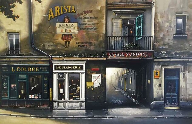 Cafe De Paris DE 1993 Limited Edition Serigraph by Thomas