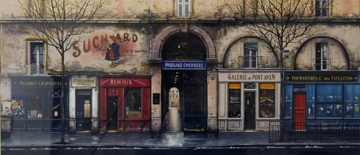 Passage Choiseul 1998 Huge Limited Edition Print by Thomas Pradzynski Passage Choiseul 1998 Huge Limited Edition Print by Thomas Pradzynski