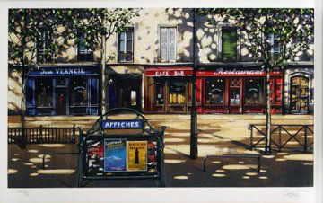 Boulevard Jean Verneil Limited Edition Print - Thomas Pradzynski Boulevard Jean Verneil Limited Edition Print - Thomas Pradzynski