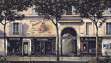 Passage Voltaire Deluxe Edition 1994 Limited Edition Print - Thomas Pradzynski Passage Voltaire Deluxe Edition 1994 Limited Edition Print - Thomas Pradzynski