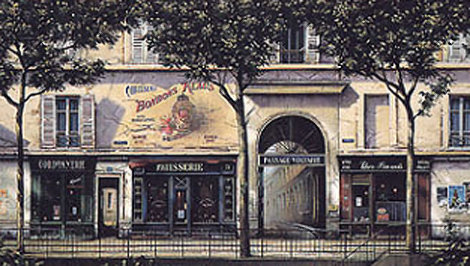 Passage Voltaire Deluxe Edition 1994 - Paris, France Limited Edition Print - Thomas Pradzynski