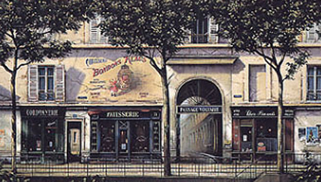 Passage Voltaire Deluxe Edition 1994 Limited Edition Print by Thomas Pradzynski Passage Voltaire Deluxe Edition 1994 Limited Edition Print by Thomas Pradzynski