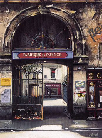 Fabrique De Faience 1997 - Paris, France Limited Edition Print - Thomas Pradzynski