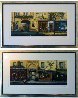 Fabrique De Jouets And Villa D'anvers, Framed Suite of 2 Limited Edition Print by Thomas Pradzynski - 0