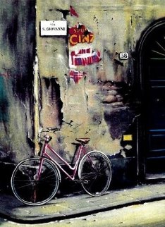 Une Bicyclette a Florence 1991 Limited Edition Print - Thomas Pradzynski Une Bicyclette a Florence 1991 Limited Edition Print - Thomas Pradzynski