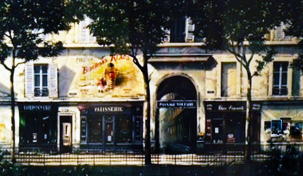 Passage Voltaire 1994 Limited Edition Print by Thomas Pradzynski Passage Voltaire 1994 Limited Edition Print by Thomas Pradzynski