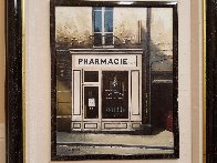 La Pharmacie En Blanc 1991 24x27 Original Painting by Thomas Pradzynski - 1 La Pharmacie En Blanc 1991 24x27 Original Painting by Thomas Pradzynski - 1