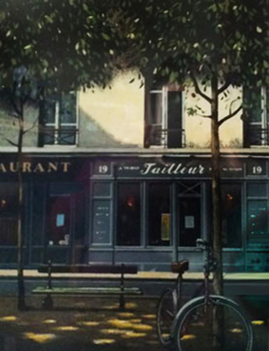 Bicycle Place Dauphine Limited Edition Print by Thomas Pradzynski Bicycle Place Dauphine Limited Edition Print by Thomas Pradzynski