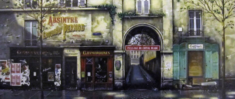 Passage Du Cheval Blanc AP - Paris, France - Huge 30x52 Limited Edition Print - Thomas Pradzynski