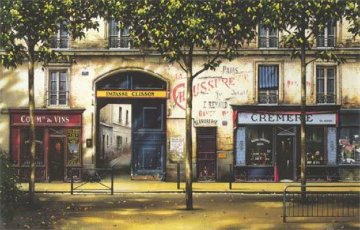 La Cremerie AP 1999 Limited Edition Print - Thomas Pradzynski La Cremerie AP 1999 Limited Edition Print - Thomas Pradzynski