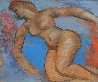 Nude 1950 26x31 Original Painting by Josef Presser - 1