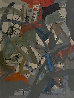 Ship Yard 1945 20x17 Works on Paper (not prints) by Josef Presser - 0