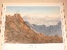 Over Looking Wadi Arkam, Kingdom of Saudi Arabia 2000 Limited Edition Print by Prince Charles - 1 Over Looking Wadi Arkam, Kingdom of Saudi Arabia 2000 Limited Edition Print by Prince Charles - 1