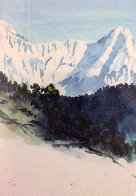 Annapurna Nepal 1992 Limited Edition Print by  King Charles III - 1