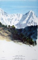 Annapurna Nepal 1992 Limited Edition Print by Prince Charles - 0 Annapurna Nepal 1992 Limited Edition Print by Prince Charles - 0